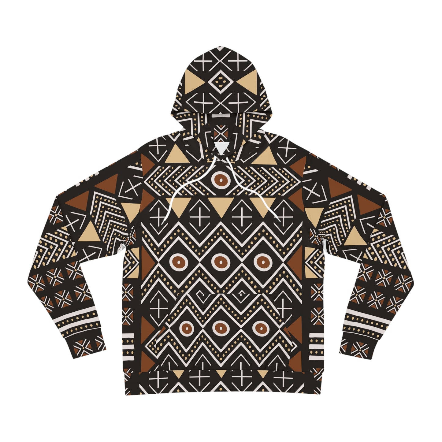 Bogolan African Motif "Public Victory" Hoodie